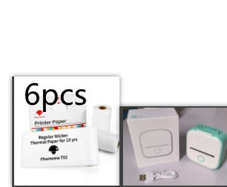 Portable Mini Thermal Label Printer for Student-Bluetooth-compatible